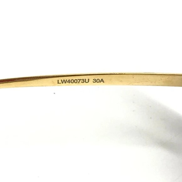 LOEWE LW40073U logo glasses eyewear sunglasses Plastic / Metal Black/Gold main image 8